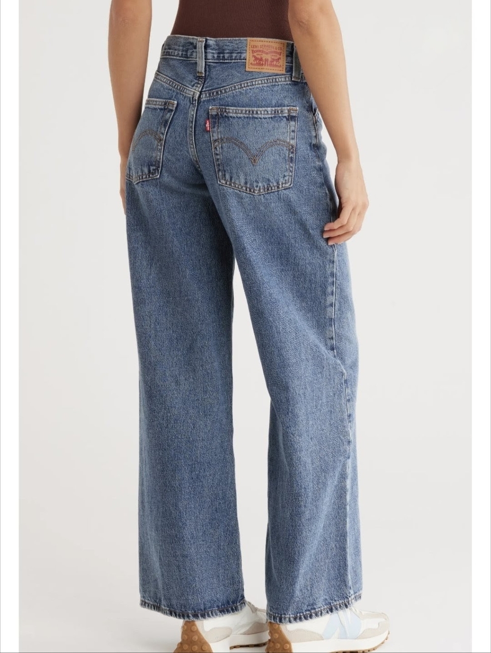 Levis Levi's '94 Baggy Wide Leg 100% Cotton Jeans Size 30 - Picture 2 of 9